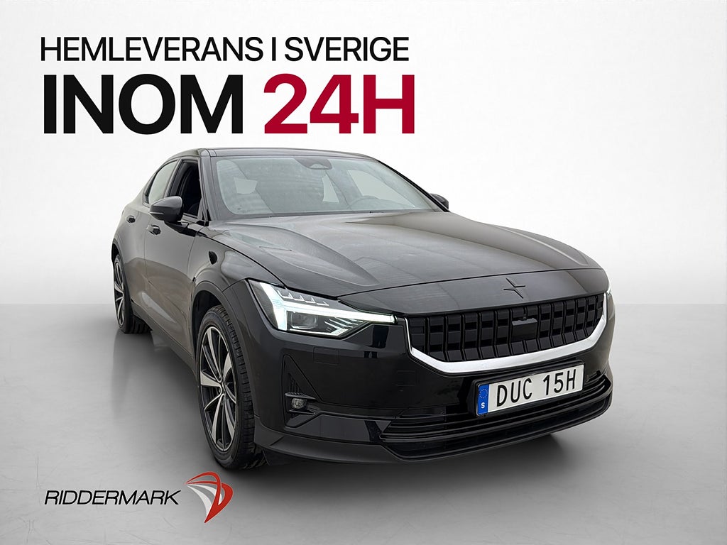 Polestar 2 AWD Long Range Dual Motor Pano Dragkrok H/K 360°