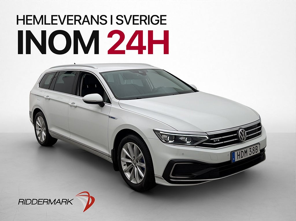 Volkswagen Passat SC GTE Värmare IQ-Light Kamera Drag 218hk