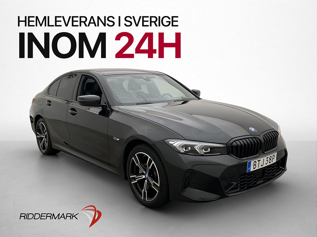 BMW 330e xDrive Sedan M Sport Värmare H/K Kamera Skinn MOMS
