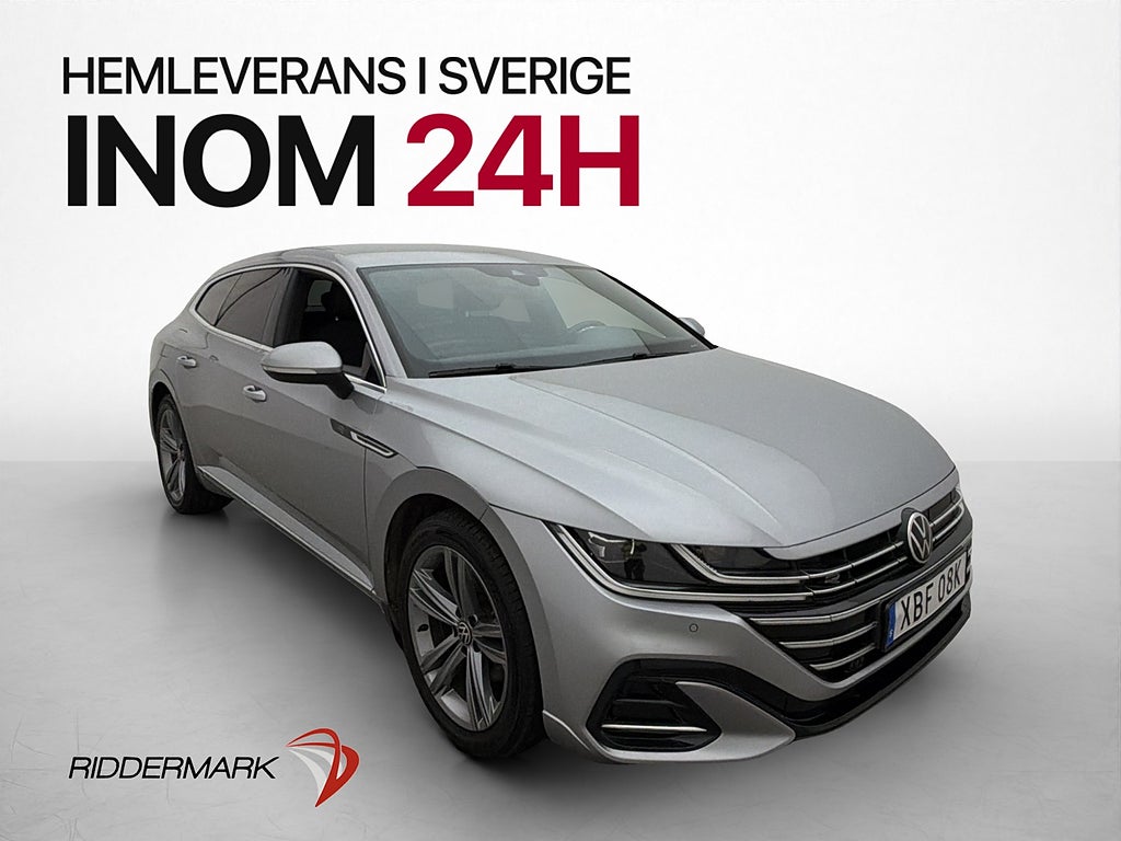 Volkswagen Arteon eHybrid SB R-Line Värmare Kamera Drag MOMS