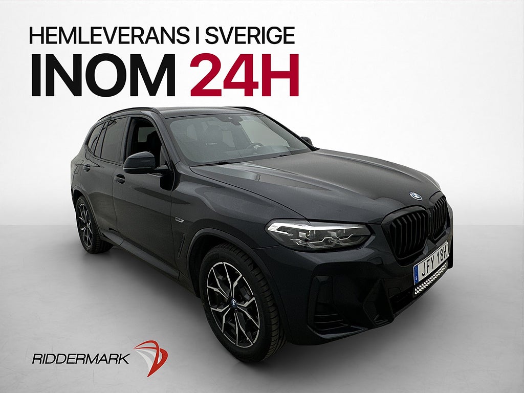 BMW X3 xDrive30e M Sport Värmare HiFi Drag Kamera Skinn MOMS