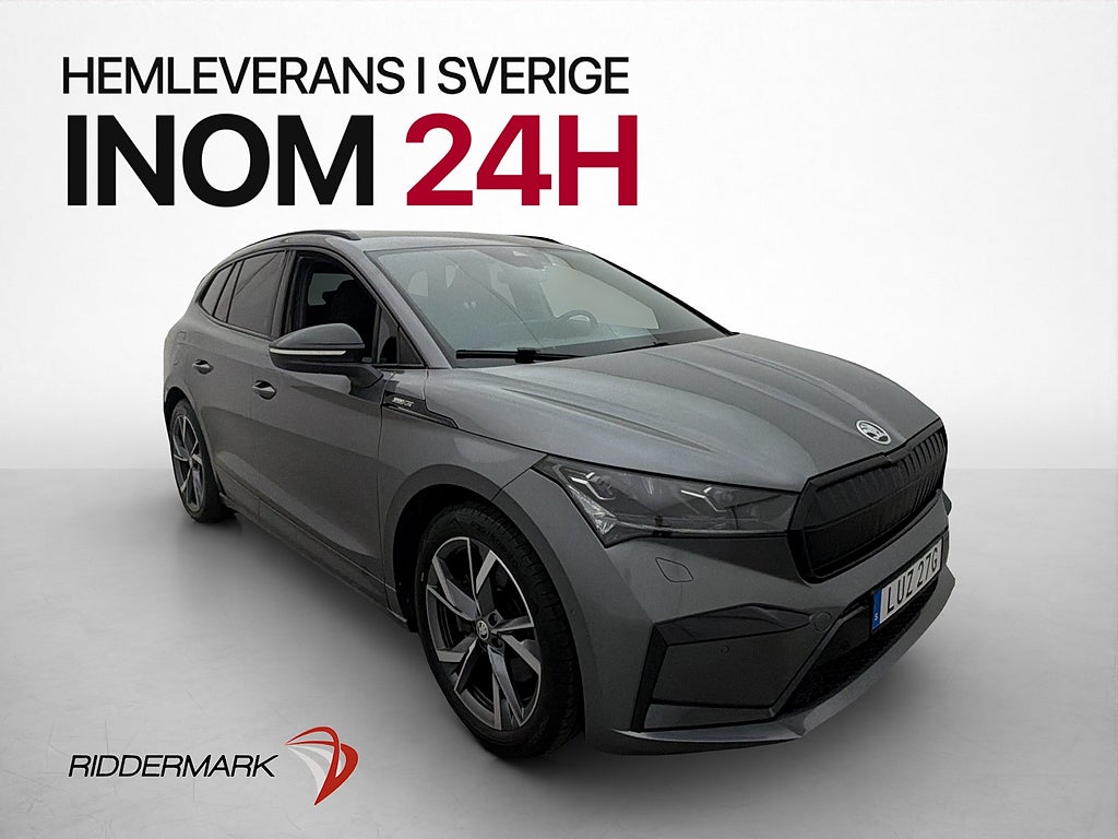 Skoda Enyaq iV 80x Halvskinn Kamera Adapt-fart Drag MOMS