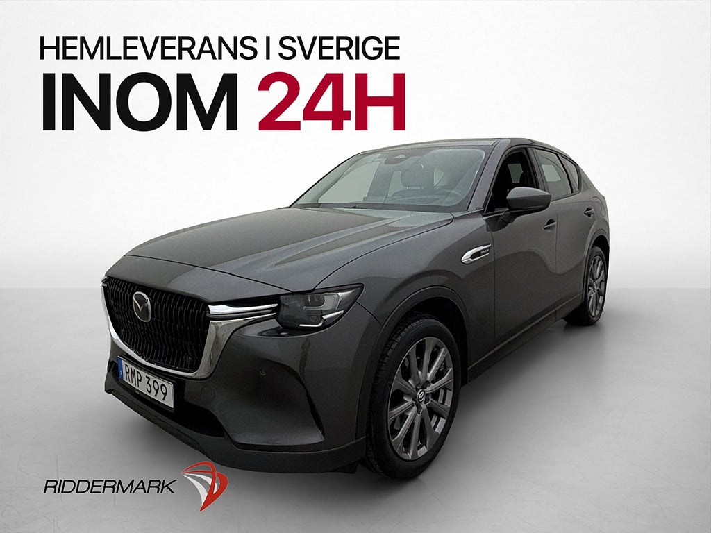 Mazda CX-60 PHEV AWD 327hk Exclusive Kamera Drag Head-Up