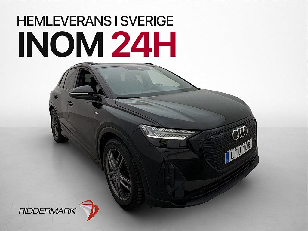 Audi Q4 e-tron 50 Q S line 1 brukare Sonos Kamera Navi MOMS
