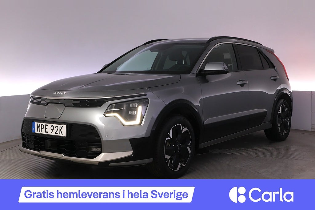 Kia Niro EV 204hp Advance Skinn Elstol Kamera BSM Nav