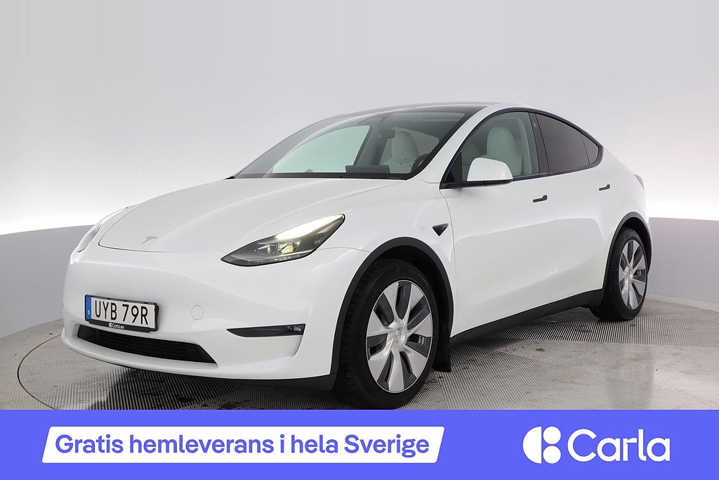 Tesla Model Y Long Range AWD Drag Autopilot Panorama