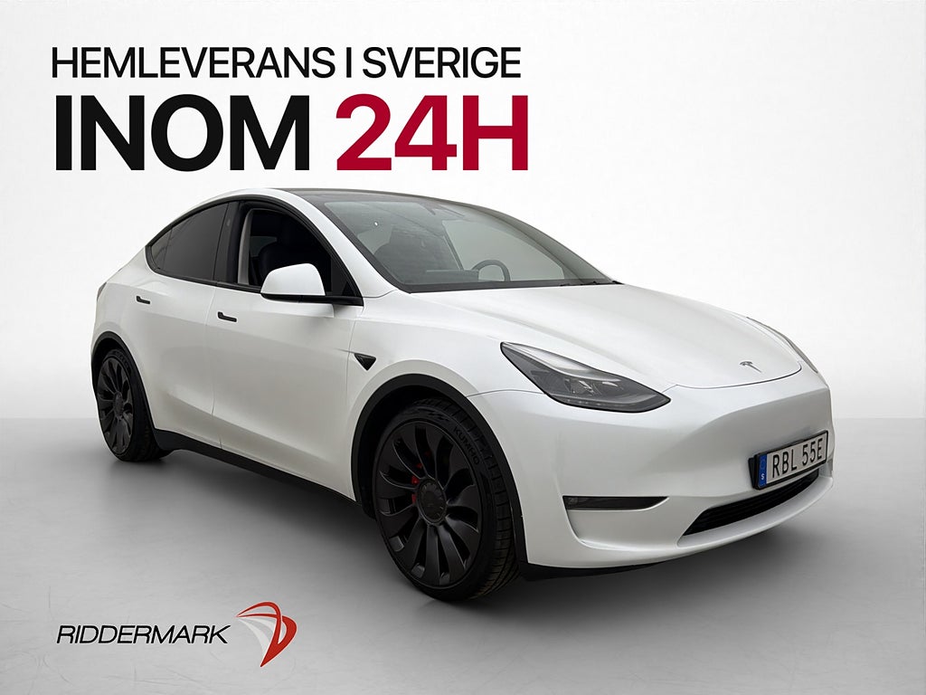 Tesla Model Y Performance Autopilot Dragkrok MOMS