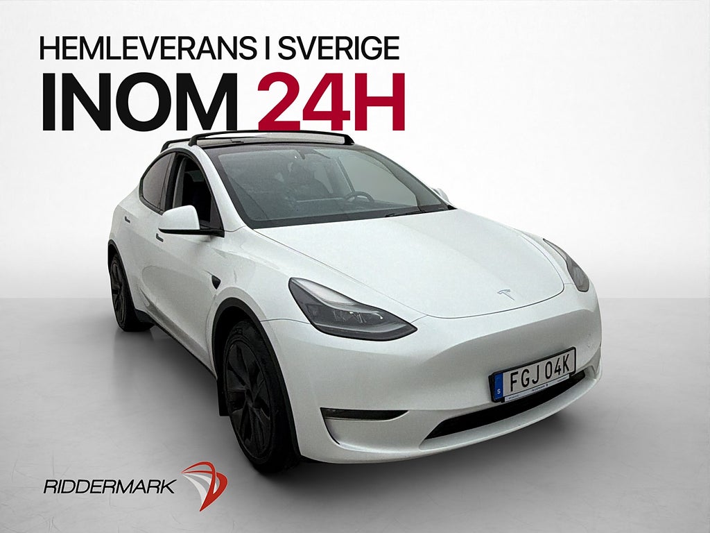 Tesla Model Y Long Range AWD HW4 Dragkrok Autopilot MOMS