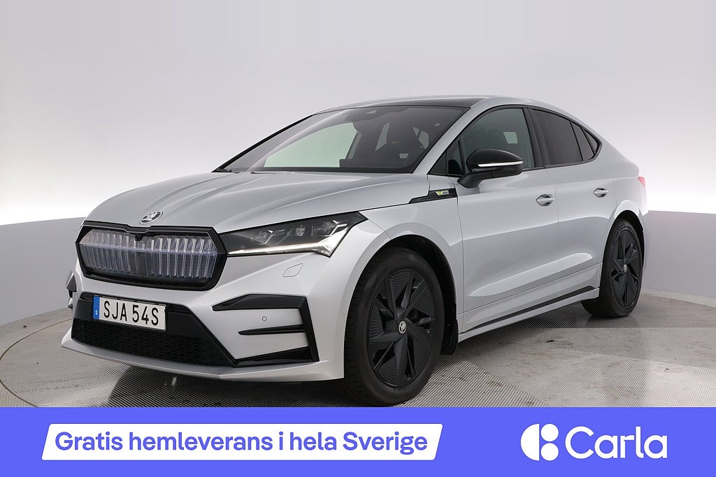 Skoda Enyaq Coupé RS iV Pano Canton Kamera Elstol HUD Drag
