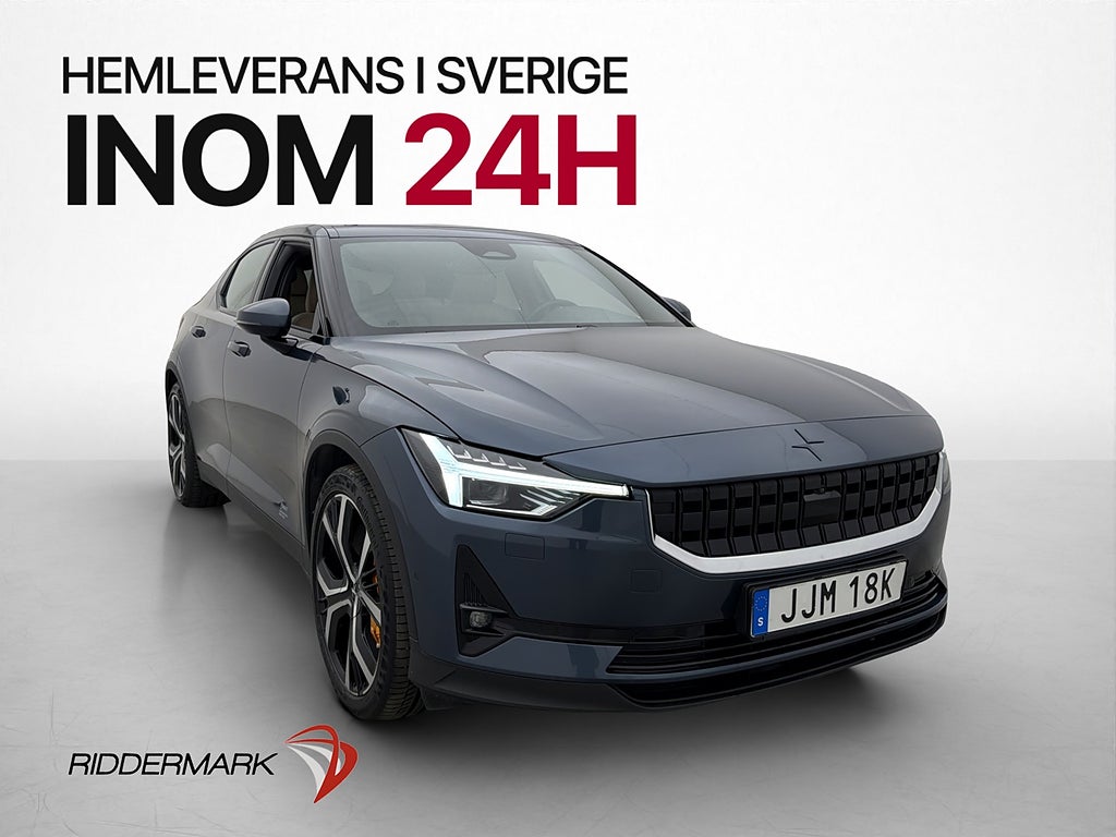 Polestar 2 Long Range DM Performance Panorama H/K Nappa Drag