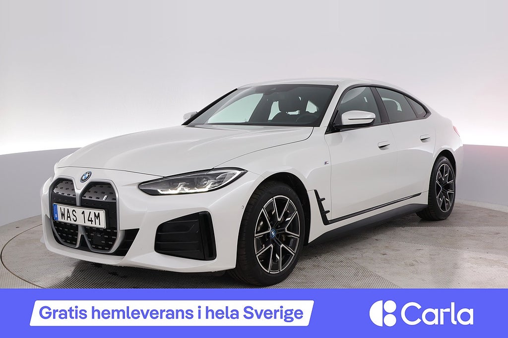 BMW i4 eDrive40 Gran Coupé M-sport Kamera AdapFartH Navi