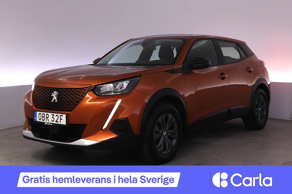 Peugeot e-2008 Active 50 kWh PDC Farthållare Bluetooth
