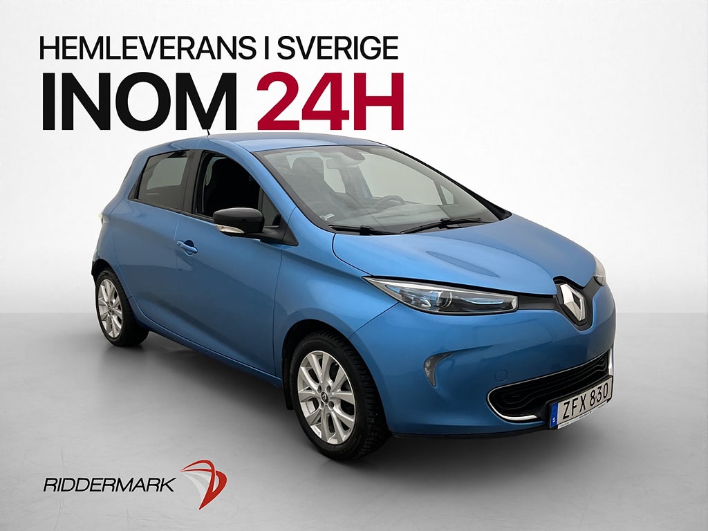 Renault Zoe R110 41 kWh 109hk Intens Batteriköp Kamera Navi