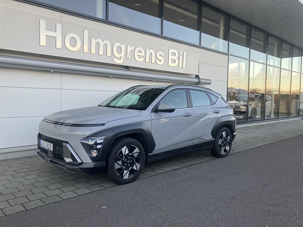 Hyundai Kona HEV 141hk Drag Kamera Låga Mil