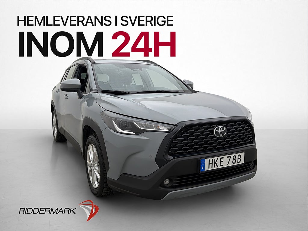 Toyota Corolla Cross Hybrid AWD-i Kamera Adapt-fart CarPlay