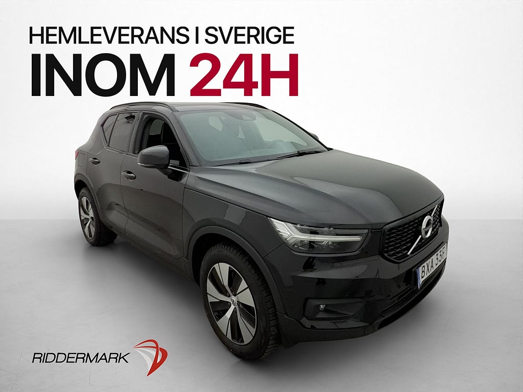 Volvo XC40 Recharge T5 R-Design Värm Pano H/K Kamera CarPlay