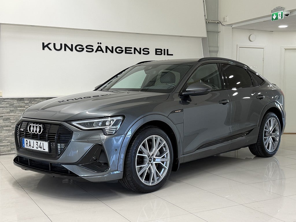 Audi e-tron Sportback 55 quattro S line MOMS DRAG Luft 1-ägare FIN