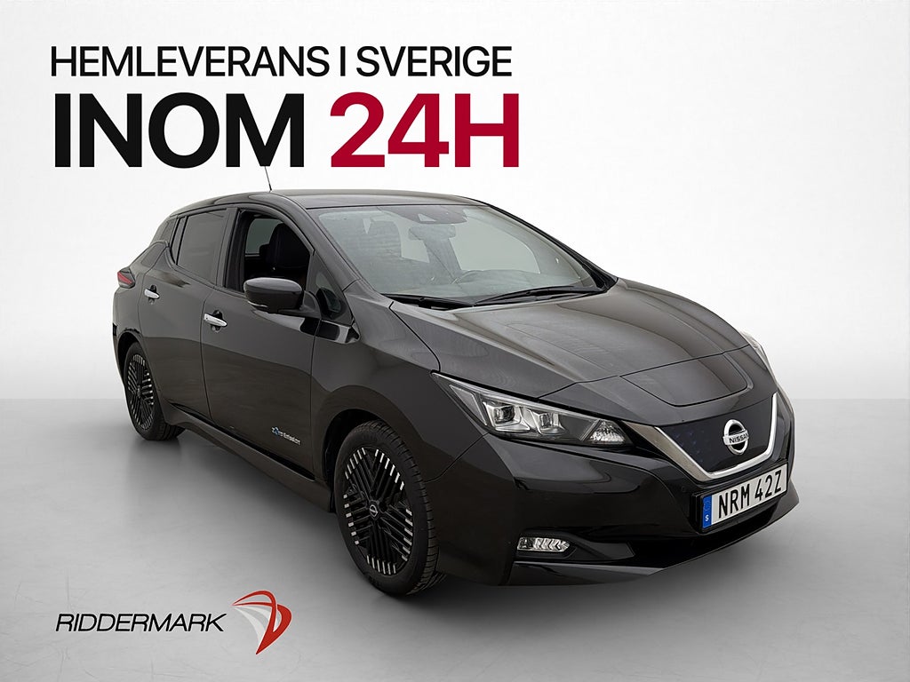 Nissan Leaf 150hk Tekna BOSE 360° Navi CarPlay Rattvärme